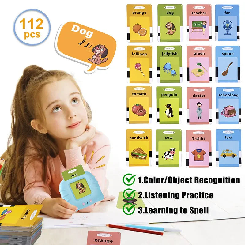 Talking flashcard - unlock your child speech