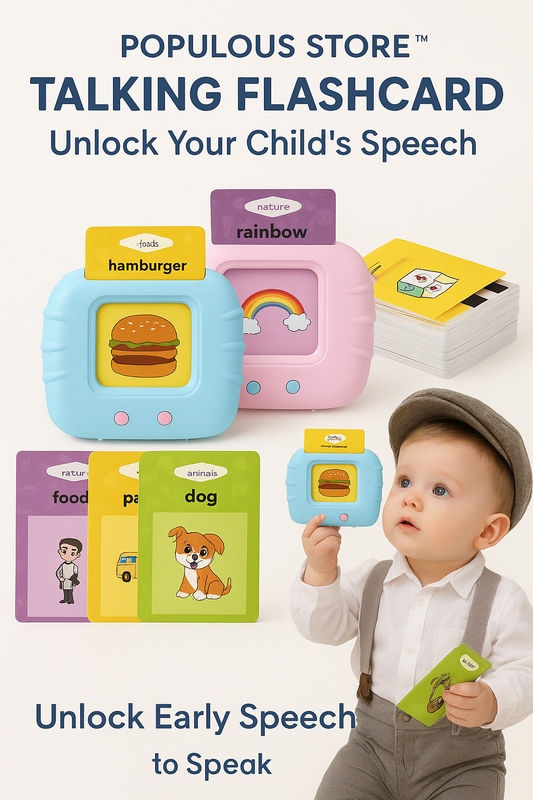 Talking flashcard - unlock your child speech