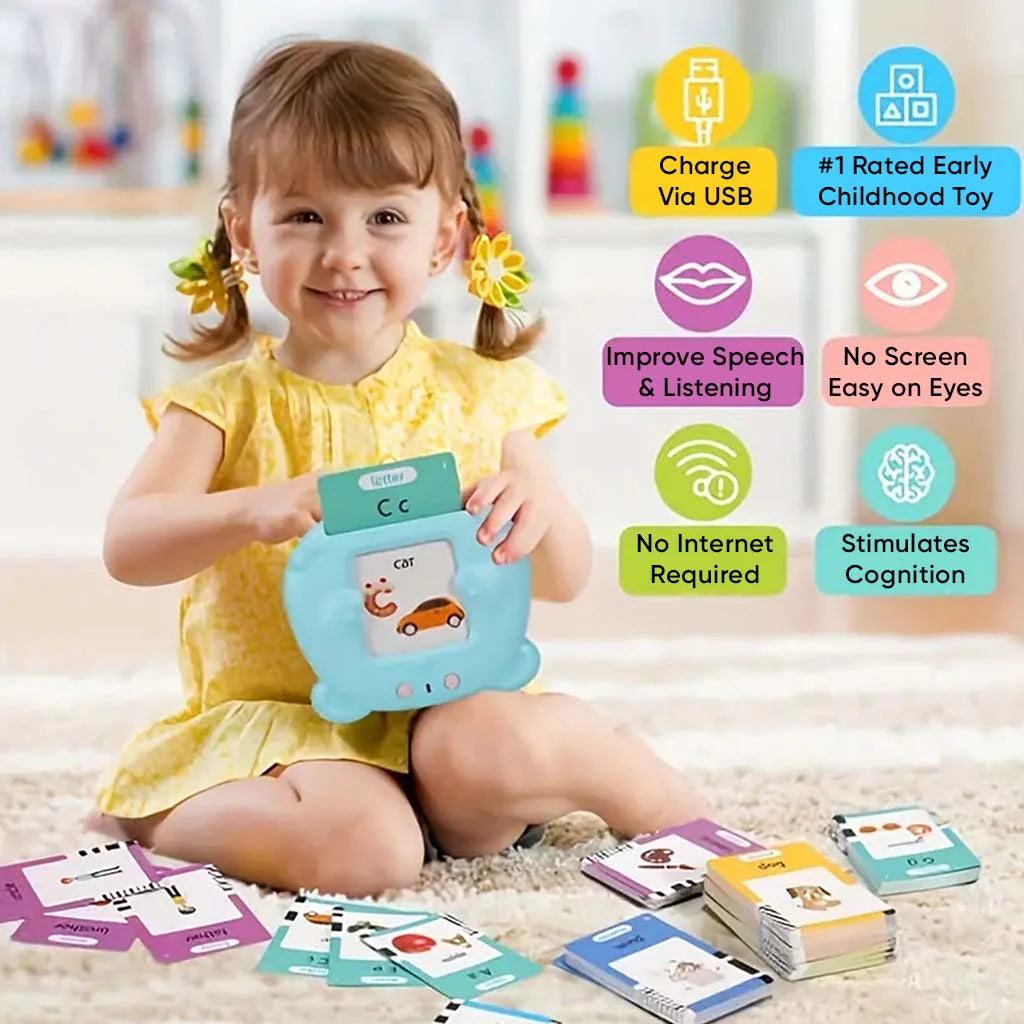Talking flashcard - unlock your child speech