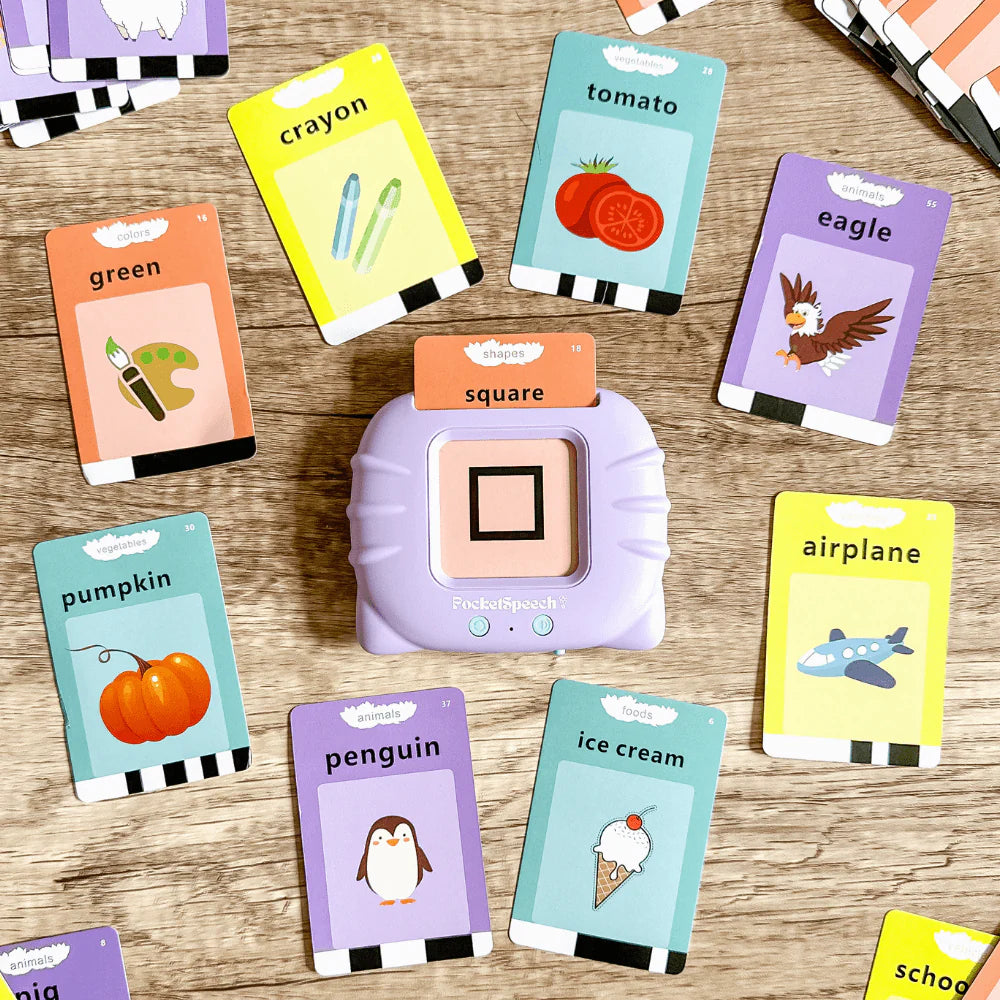 Talking flashcard - unlock your child speech
