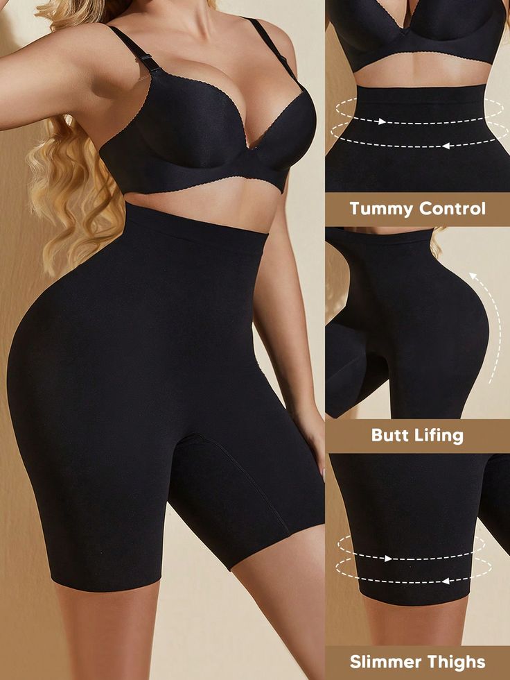 [Seamless]- High Waist | Tummy Control High Waist Shapewear Shorts For Women